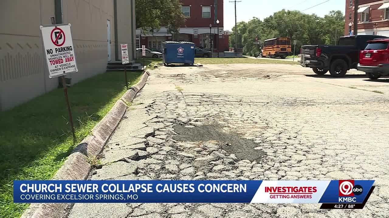 Sewer line collapse, dumpster route create costly problem for church and landowner